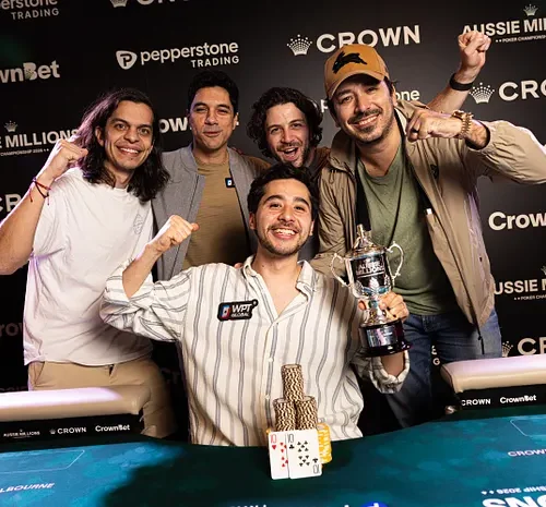 Ponce mantuvo la tradición de las celebraciones aztecas en Australia, con un título en las Aussie Millions
