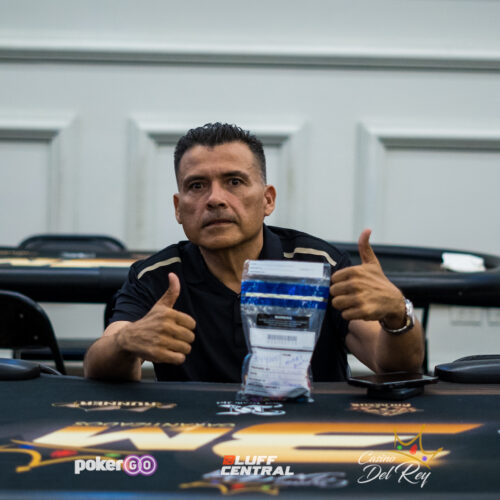 Mayorquín trepó a la cima de la clasificación en el vuelo 1B del torneo de mayor buy-in en Mazatlán