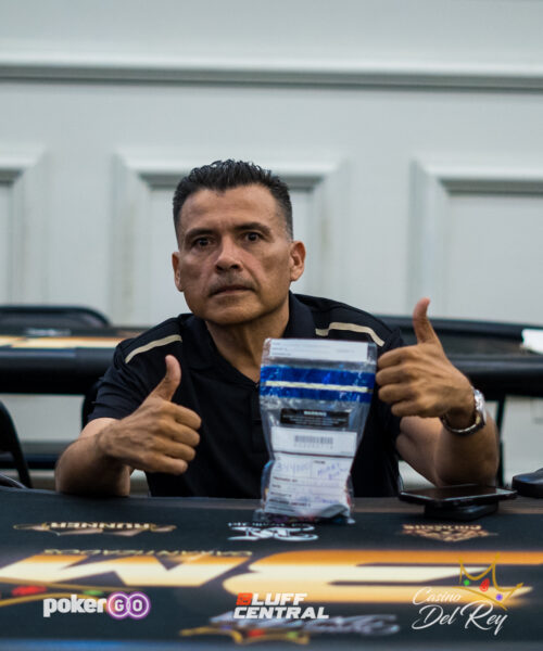 Mayorquín trepó a la cima de la clasificación en el vuelo 1B del torneo de mayor buy-in en Mazatlán