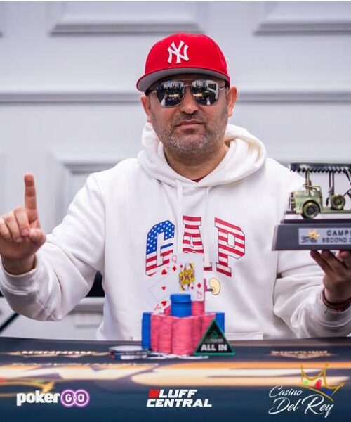 García encontró su trofeo en el cierre del Festival de Poker del Casino del Rey