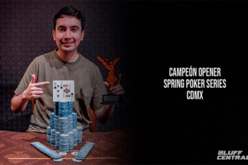 Luis Pablo conquista el Opener del Palace Poker Room tras un prizepool que superó los MX$1.500.000