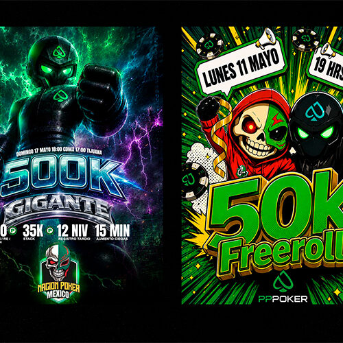 Nación Poker México apuesta fuerte por el online con un Freeroll de MX$50,000 y el torneo “Gigante 500K”