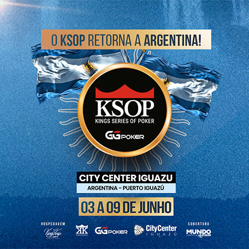 KSOP by GGPoker en Puerto Iguazú | Satélites a paquetes completos US$100 y calendario oficial