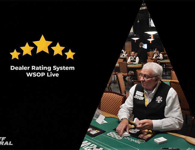 WSOP implementará un sistema de calificación para dealers y el poker live entra en una nueva era de evaluación