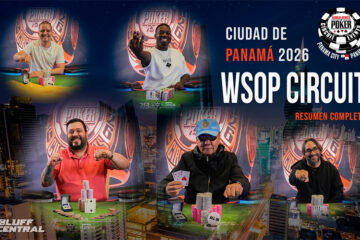 Estos fueron los grandes campeones que conquistaron un anillo en las WSOP-Circuit Panamá 2026