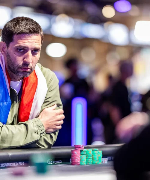 Chaves trepó al podio en el US$1.500 Limit 2-7 Lowball y estuvo muy cerca de la primera pulsera celebrada en guaraní en la historia de las WSOP