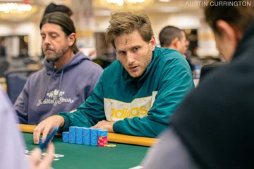 Lew estuvo entre los 20 mejores en el Mystery Millions que vio coronarse a Higgins