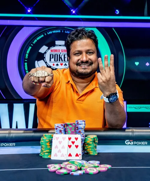 Suvarna vivió un sueño en la definición del US$50.000 High Roller y ya es tricampeón mundial