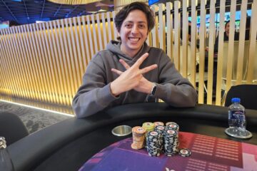 Basurto lideró un nutrido grupo de clasificados en el arranque de las Noches de Poker en Querétaro