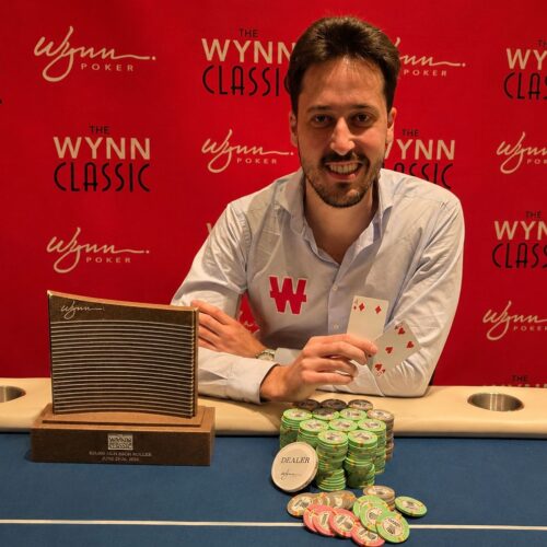 Mateos extendió en el Wynn su racha triunfal en Las Vegas. Se quedó con el trofeo del High Roller.