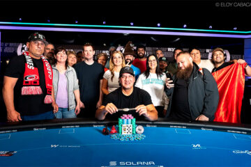¡Perú presente en Las Vegas! Juan Rodríguez 🇵🇪 se corona campeón del #39 Seniors H. Roller y gana su primer brazalete WSOP