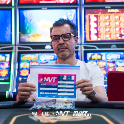 Rivera gobernó el vuelo 1C y llega entre los punteros al Día 2 del Mini Main Event en la Riviera Nayarita
