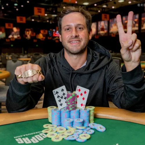 Rabinowitz frustró el intento de Hellmuth por llegar a su 18º brazalete y se impuso en el US$5.000 8-Handed de las WSOP 2026
