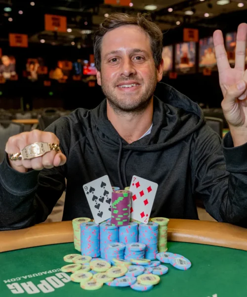 Rabinowitz frustró el intento de Hellmuth por llegar a su 18º brazalete y se impuso en el US$5.000 8-Handed de las WSOP 2026