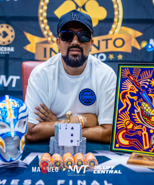 Aguilar conquistó en la Riviera Nayarita un triunfo que lo anima a convertirse en embajador del poker mexicano en los Estados Unidos