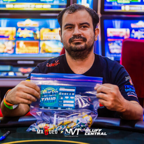 Ávila ya perfila un stack de finalista, gracias a su buen trabajo en el vuelo 1B del Mini Main Event en Nuevo Vallarta
