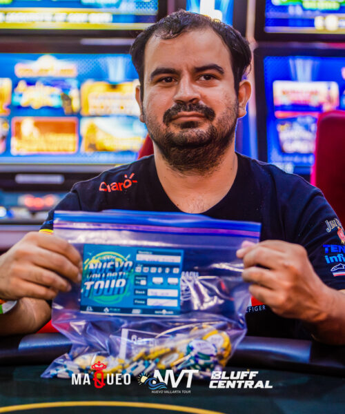 Ávila ya perfila un stack de finalista, gracias a su buen trabajo en el vuelo 1B del Mini Main Event en Nuevo Vallarta