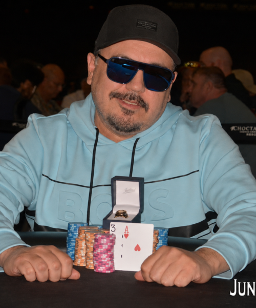 Zamora y Vázquez Treviño le pusieron el picante mexicano al evento #15 en la estación del WSOP-Circuit en Choctaw
