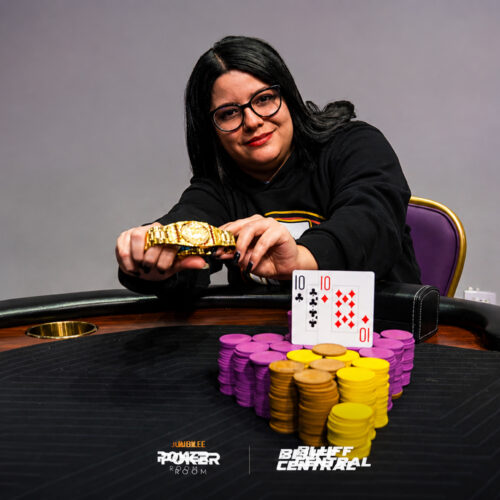 Nubia Córdova se llevó la mejor parte en la fiesta para las damas del Festival 10M Garantizados, en el Casino Jubilee