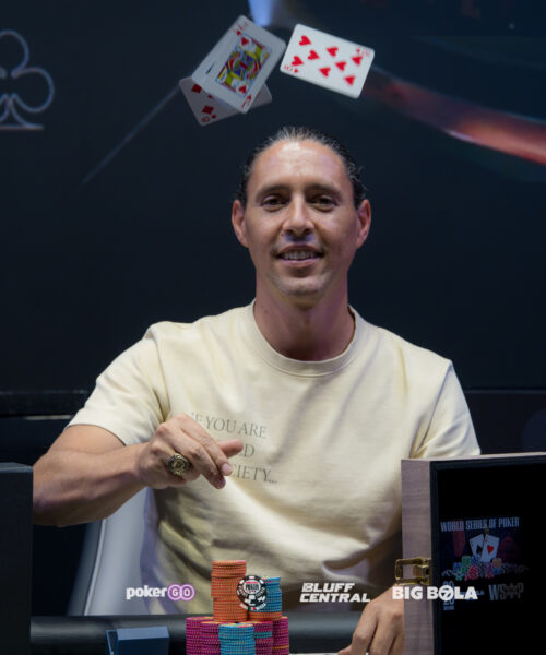 Por la vía de las cuatro cartas, Escalante conquistó su anillo en el WSOP-C México