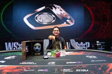 Campos se calzó el anillo del Mini Main Event del WSOP-C México, con una gran remontada en la mesa final
