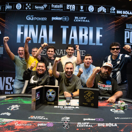 Landa apuró el paso en el Día 3 y amplió su ventaja para llegar a la definición del torneo central en el WSOP-C México
