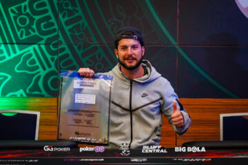 Mario trepó la Escalera hacia el liderato en el despegue del torneo central del WSOP-C México