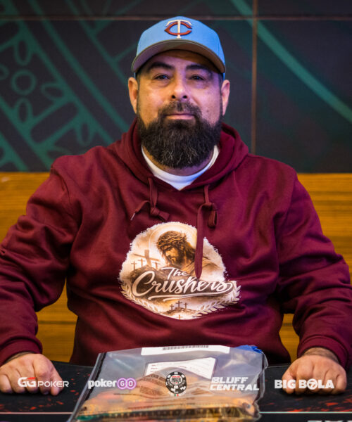 Pilotín piloteó al pelotón en el cierre de la etapa clasificatoria del Mini Main Event del WSOP-C México