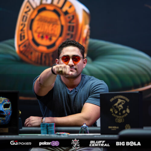 Escalona mandó en el torneo para los cazarrecompensas del WSOP-C México