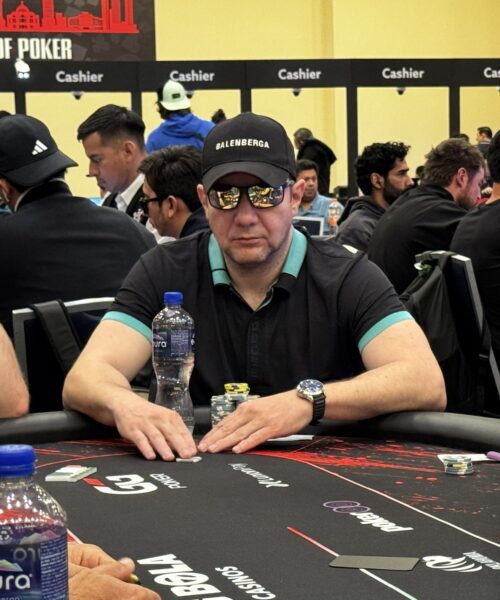 Islas y Azubel marcaron el paso en el cierre de la etapa clasificatoria del Opener Mystery Bounty en el WSOP-C México