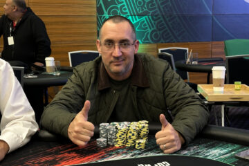 Girón convirtió en una sana costumbre liderar vuelos de clasificación en el WSOP-C México