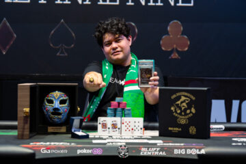 Tovar encontró su anillo del WSOP-C México en la contienda de las cuatro cartas